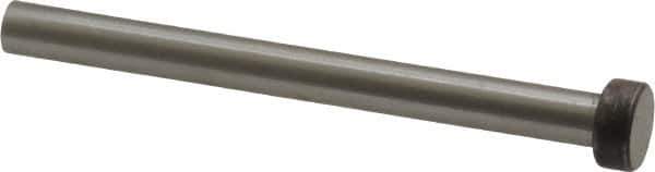 Dayton Lamina - 5/16" Head Diam, 3/16" Shank Diam, Basic Head, A2 Grade Tool Steel, Solid Mold Die Blank & Punch - 1/8" Head Height, 2-1/4" OAL, Blank Punch, Regular (KPB) Series - Apex Tool & Supply