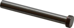 Dayton Lamina - 3/8" Head Diam, 1/4" Shank Diam, Basic Head, A2 Grade Tool Steel, Solid Mold Die Blank & Punch - 1/8" Head Height, 2-1/4" OAL, Blank Punch, Regular (KPB) Series - Apex Tool & Supply