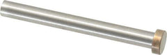 Dayton Lamina - 3/8" Head Diam, 1/4" Shank Diam, Basic Head, A2 Grade Tool Steel, Solid Mold Die Blank & Punch - 1/8" Head Height, 2-1/2" OAL, Blank Punch, Regular (KPB) Series - Apex Tool & Supply