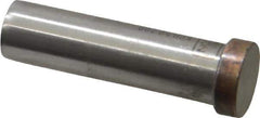 Dayton Lamina - 5/8" Head Diam, 1/2" Shank Diam, Basic Head, A2 Grade Tool Steel, Solid Mold Die Blank & Punch - 3/16" Head Height, 2" OAL, Blank Punch, Regular (KPB) Series - Apex Tool & Supply