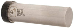 Dayton Lamina - 3/4" Head Diam, 5/8" Shank Diam, Basic Head, M2 Grade High Speed Steel, Solid Mold Die Blank & Punch - 1/4" Head Height, 2-1/4" OAL, Blank Punch, Regular (KPB) Series - Apex Tool & Supply