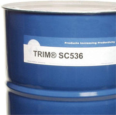 Master Fluid Solutions - Trim SC536, 54 Gal Drum Cutting & Grinding Fluid - Semisynthetic, For Drilling, Reaming, Tapping - Apex Tool & Supply