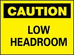 NMC - "CUC", 7" Long x 10" Wide, Pressure-Sensitive Vinyl Safety Sign - Rectangle, 0.004" Thick, Use for Accident Prevention - Apex Tool & Supply