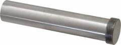 Dayton Lamina - 7/8" Head Diam, 3/4" Shank Diam, Basic Head, A2 Grade Tool Steel, Solid Mold Die Blank & Punch - 1/4" Head Height, 4" OAL, Blank Punch, Regular (KPB) Series - Apex Tool & Supply