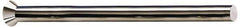 Dayton Lamina - 0.3938" Head Diam, 7/32" Shank Diam, Quill Head, High Speed Steel Solid Mold Die Blank & Punch - 60° Head Angle, 0.1532" Head Height, 2-1/2" OAL, Blank Punch, KWX Series - Apex Tool & Supply