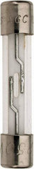 Cooper Bussmann - 250 VAC, 32 VDC, 0.01 Amp, Fast-Acting Miniature Glass Fuse - 1-1/4" OAL, 10 at 125 V kA Rating, 1/4" Diam - Apex Tool & Supply