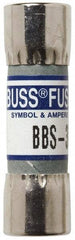 Cooper Bussmann - 250 VAC, 8 Amp, Fast-Acting General Purpose Fuse - Fuse Holder Mount, 1-3/8" OAL, 10 at AC kA Rating, 13/32" Diam - Apex Tool & Supply