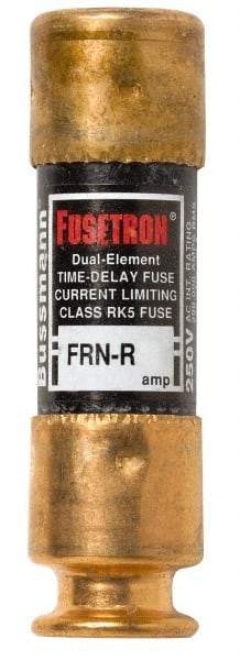 Cooper Bussmann - 300 VDC, 600 VAC, 0.15 Amp, Time Delay General Purpose Fuse - Fuse Holder Mount, 127mm OAL, 20 at DC, 200 (RMS) kA Rating, 13/16" Diam - Apex Tool & Supply
