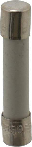Cooper Bussmann - 125 VDC, 250 VAC, 10 Amp, Fast-Acting Miniature Ceramic Fuse - 1-1/4" OAL, 1/4" Diam - Apex Tool & Supply