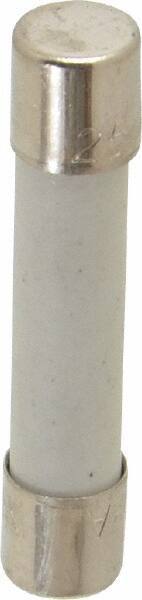 Cooper Bussmann - 125 VDC, 250 VAC, 2 Amp, Fast-Acting Miniature Ceramic Fuse - 1-1/4" OAL, 1/4" Diam - Apex Tool & Supply