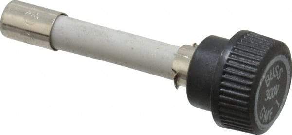 Cooper Bussmann - 300 VAC, 1 Amp, Time Delay Size Rejecting/NonRejecting Fuse - Fuse Holder Mount, 2-1/4" OAL, 10 at AC kA Rating, 15.9mm Diam - Apex Tool & Supply