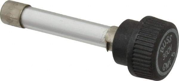 Cooper Bussmann - 300 VAC, 5 Amp, Time Delay Size Rejecting/NonRejecting Fuse - Fuse Holder Mount, 2-1/4" OAL, 10 at AC kA Rating, 15.9mm Diam - Apex Tool & Supply
