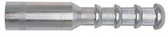 Wej-It - 7/8" Diam, 7/8" Drill, 5-3/4" OAL, 2" Min Embedment Drop-In Concrete Anchor - 12L14 Steel, Zinc-Plated Finish, Hex Nut Head, Hex Drive, 1-1/2" Thread Length - Apex Tool & Supply