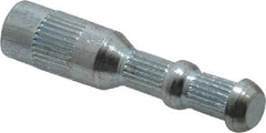 Wej-It - 5/16" Diam, 5/16" Drill, 1-9/16" OAL, 1" Min Embedment Drop-In Concrete Anchor - 12L14 Steel, Zinc-Plated Finish, Hex Nut Head, Hex Drive, 1/2" Thread Length - Apex Tool & Supply