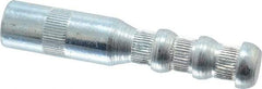 Wej-It - 1/2" Diam, 1/2" Drill, 2-3/4" OAL, 1-3/4" Min Embedment Drop-In Concrete Anchor - 12L14 Steel, Zinc-Plated Finish, Hex Nut Head, Hex Drive, 1" Thread Length - Apex Tool & Supply