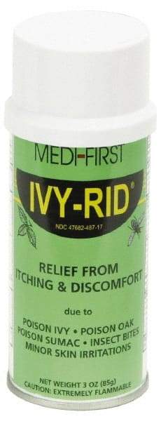 Medique - 3 oz Anti-Itch Relief Spray - Comes in Aerosol Can, Poison Ivy - Apex Tool & Supply