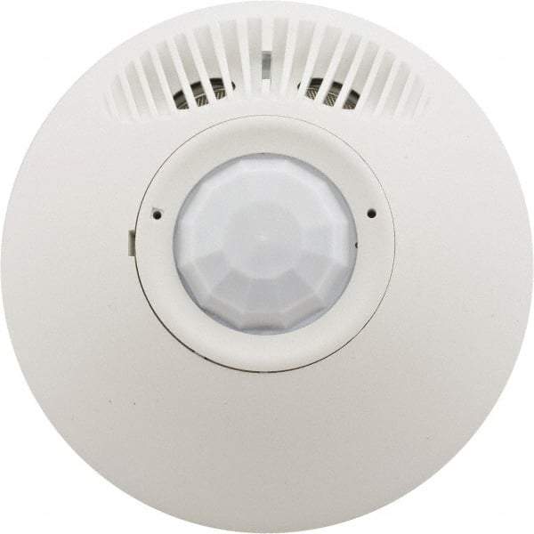 Hubbell Wiring Device-Kellems - 24 VAC/VDC, Indoor Ceiling Mount Infrared and Ultrasonic Sensor - 1-1/2 Inch High - Apex Tool & Supply