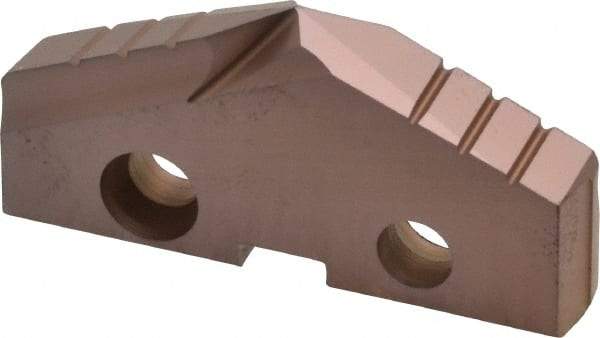 Allied Machine and Engineering - 1-5/8" Diam x 1/4" Thick, Seat Code 3, 132° Included Angle Spade Drill Insert - AM200 Coated, Cobalt, Grade Super Cobalt, Series GEN2 T-A - Apex Tool & Supply