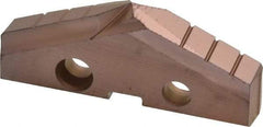 Allied Machine and Engineering - 1-7/8" Diam x 1/4" Thick, Seat Code 3, 132° Included Angle Spade Drill Insert - AM200 Coated, Cobalt, Grade Super Cobalt, Series GEN2 T-A - Apex Tool & Supply