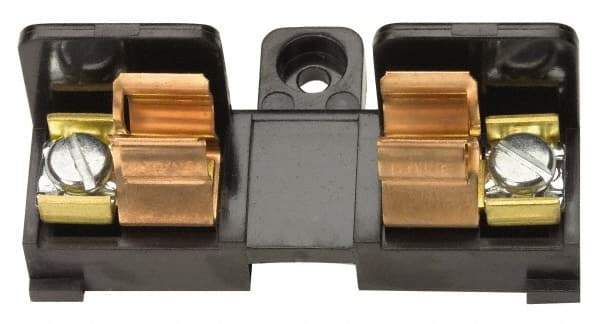 Cooper Bussmann - 1 Pole, 600 VAC/VDC, 30 Amp, Screw Mount Fuse Block - 13/32 Inch Diameter x 1-1/2 Inch Fuse Length, 65.1mm Long x 34.1mm Wide x 28.6mm High Block - Apex Tool & Supply