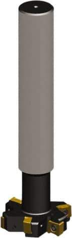Seco - Shank Connection, 5/16" Cutting Width, 0.41" Depth of Cut, 1-1/2" Cutter Diam, 2 Tooth Indexable Slotting Cutter - 3/4" Shank Diam, R335.18 Toolholder, LNK.. 05.. Insert, Right Hand Cutting Direction - Apex Tool & Supply