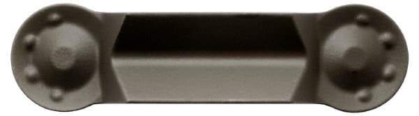 Seco - 150.102.5 12 TGP45 Grade, Carbide Cutoff Insert - Neutral Lead Angle, 0.007" Cnr Rad, TiCN/Al2O3 Coated - Apex Tool & Supply