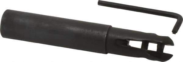 Minicut International - 3/4" Cut Diam, 0.512" Max Depth of Cut, 3/4" Shank Diam, 4" OAL, Indexable Ball Nose End Mill - 1-3/4" Head Length, Straight Shank, BNMI Toolholder, BNSI 0750 Insert - Apex Tool & Supply
