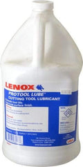 Lenox - Protool Lube, 1 Gal Bottle Sawing Fluid - Synthetic, For Cutting, Drilling, Milling, Reaming, Tapping - Apex Tool & Supply