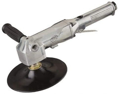 Ingersoll-Rand - 7" Max Disc, 5,000 RPM, Pneumatic Handheld Disc Sander - 28.98 CFM, 1/4 NPT Inlet, 0.5 hp - Apex Tool & Supply