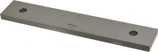 Mitutoyo - 8" Rectangular Steel Gage Block - Accuracy Grade 0, Includes Certificate of Inspection - Apex Tool & Supply