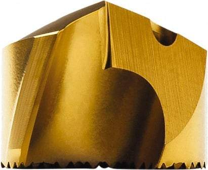 Seco - Series SD100, 23.9mm Diam 140° Replaceable Drill Tip - Carbide, TiAlN Finish, Through Coolant - Apex Tool & Supply