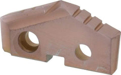 Allied Machine and Engineering - 1-3/16" Diam x 3/16" Thick, Seat Code 2, 132° Included Angle Spade Drill Insert - AM200 Coated, Cobalt, Grade Super Cobalt, Series GEN2 T-A - Apex Tool & Supply