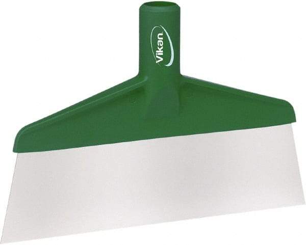 Remco - Stiff Stainless Steel Straight Scraper - 10-1/4" Blade Width - Apex Tool & Supply