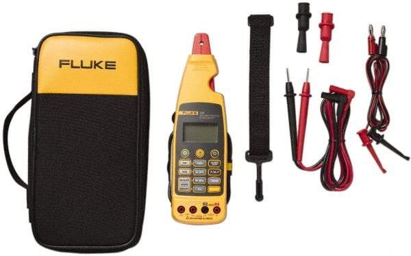 Fluke - 773, CAT II, Digital mA Process Clamp Meter with 0.1772" Detachable Jaws - 30 VDC, Measures Voltage, Current - Apex Tool & Supply