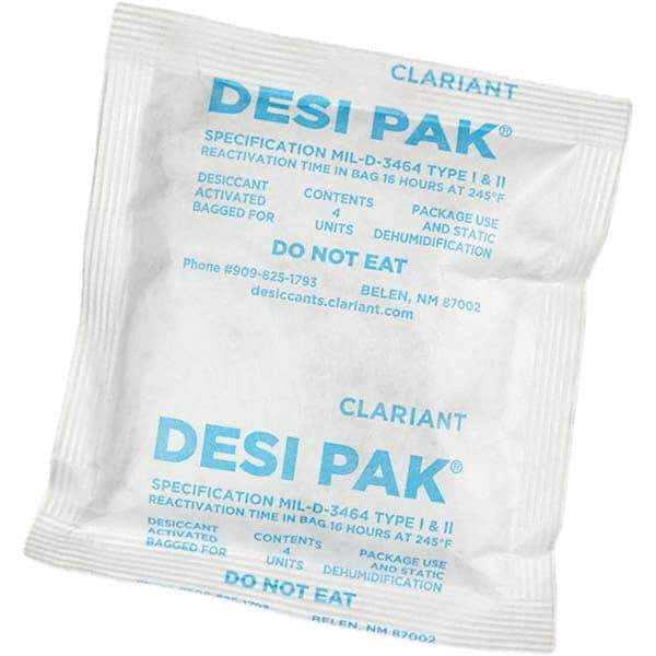 Armor Protective Packaging - Desiccant Packets Material: Clay Packet Size: 4 oz. - Apex Tool & Supply