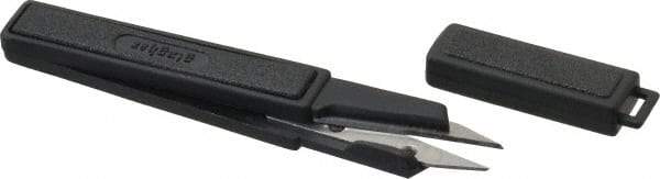 Gingher - 1-1/2" LOC, 4-1/4" OAL Stainless Steel Thread Clips - Glass Filled Nylon Straight Handle, For General Purpose Use - Apex Tool & Supply