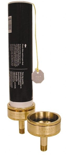 LDI Industries - 1-3/4" Diam, 1/4 x 1/4-18 Thread, Central Lubrication System Grease Cartridge - Apex Tool & Supply