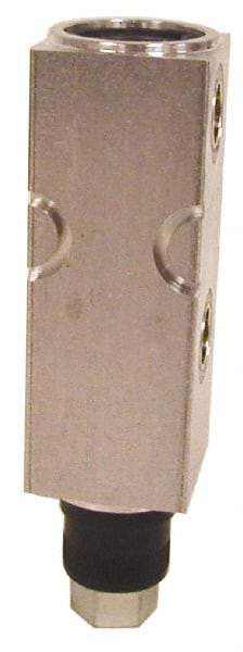 LDI Industries - 0.16 cc Output per Cycle, 1 Outlet Central Lubrication Air-Operated Pump - 25.4mm Wide x 4-3/64" High, Oil/Grease, 1/8-27 Outlet Thread, NPTF - Apex Tool & Supply