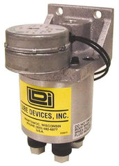 LDI Industries - 0.16 cc Output per Cycle, 4 Outlet Central Lubrication System Electric Pump - 66.55mm Wide x 134.37mm High, 120 Volt, Oil/Grease, 1/8-27 Outlet Thread, NPTF - Apex Tool & Supply