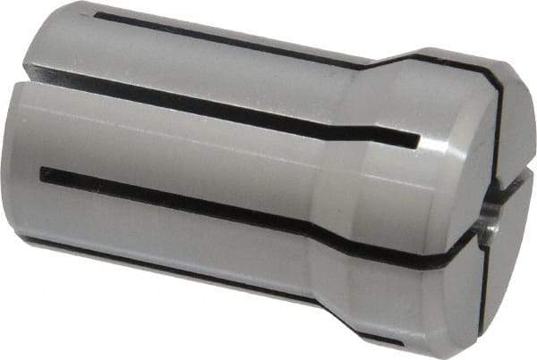 Kennametal - 1/4 Inch, 0.2188 to 1/4 Inch Collet Capacity, Series DA180 Double Angle Collet - 1-5/8 Inch Overall Length, 1.035 Inch Overall Diameter, 0.001 Inch TIR - Exact Industrial Supply