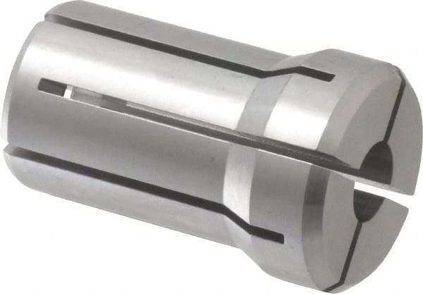 Kennametal - 23/64 Inch, 21/64 to 23/64 Inch Collet Capacity, Series DA180 Double Angle Collet - 1-5/8 Inch Overall Length, 1.035 Inch Overall Diameter, 0.001 Inch TIR - Exact Industrial Supply