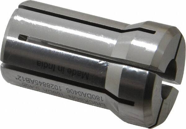 Kennametal - 13/32 Inch, 3/8 to 13/32 Inch Collet Capacity, Series DA180 Double Angle Collet - 1-5/8 Inch Overall Length, 1.035 Inch Overall Diameter, 0.001 Inch TIR - Exact Industrial Supply