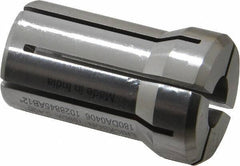 Kennametal - 13/32 Inch, 3/8 to 13/32 Inch Collet Capacity, Series DA180 Double Angle Collet - 1-5/8 Inch Overall Length, 1.035 Inch Overall Diameter, 0.001 Inch TIR - Exact Industrial Supply
