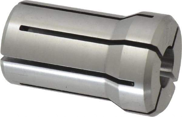 Kennametal - 27/64 Inch, 25/64 to 27/64 Inch Collet Capacity, Series DA180 Double Angle Collet - 1-5/8 Inch Overall Length, 1.035 Inch Overall Diameter, 0.001 Inch TIR - Exact Industrial Supply