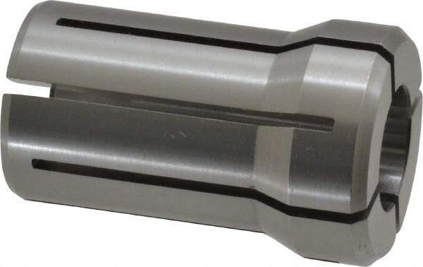 Kennametal - 17/32 Inch, 1/2 to 17/32 Inch Collet Capacity, Series DA180 Double Angle Collet - 1-5/8 Inch Overall Length, 1.035 Inch Overall Diameter, 0.001 Inch TIR - Exact Industrial Supply