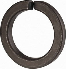 Value Collection - 2", 2.008" ID, 0.422" Thick Split Lock Washer - Grade 8 Spring Steel, Uncoated, 2.008" Min ID, 2.039" Max ID, 2.936" Max OD - Apex Tool & Supply