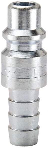 Parker - Hose Barb Industrial Pneumatic Hose Connector - Steel, 3/4" Body Diam, 1" Hose ID - Apex Tool & Supply