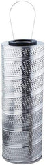 Parker - 6-1/4" OD, 0.5µ, Resin Cellulose Pleated-Resin Bonded Cartridge Filter - 18" Long - Apex Tool & Supply