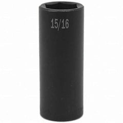 SK - Impact Socket - 1/2"DR 15/16" DEEP IMPACT SOCKET - Apex Tool & Supply
