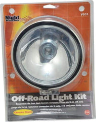 Peterson - 100 Watt Clear Automotive Auxilary Light - Steel, 4.6 Amp, 12 V - Apex Tool & Supply